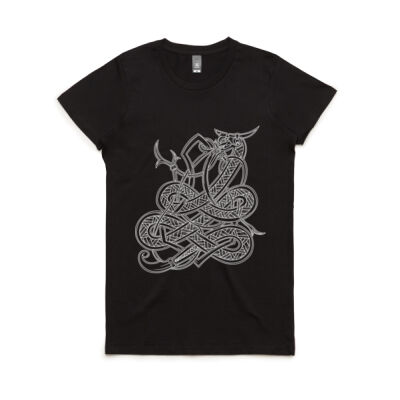 Mjölnir vs Jormungandr Tee (Women) Thumbnail